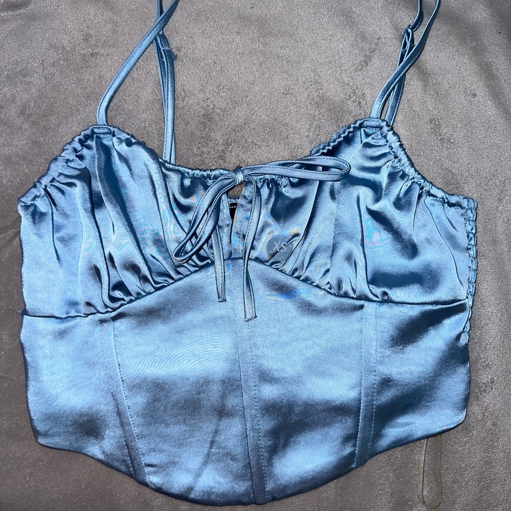 Pacsun satin corset top